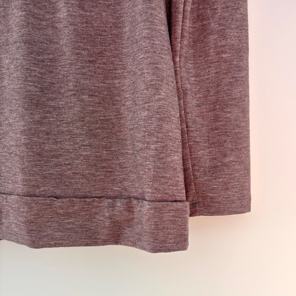 LL Bean Woman's Size Small Long Sleeve Top Beige Normcore Classic Loungewear - Picture 7 of 8